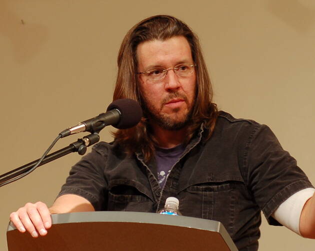 David Foster Wallace gave a reading for Booksmith at All Saints Church in 2006 (Wikimedia commons).
