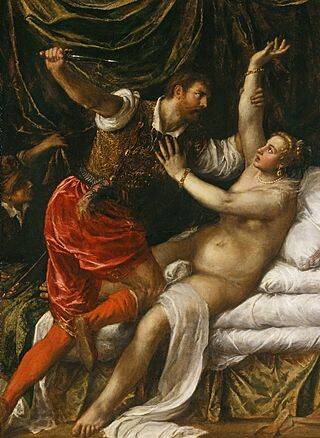 Titian's Tarquin and Lucretia 1571