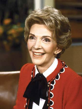 First Lady Nancy Reagan, July 6, 1921-March 6, 2016