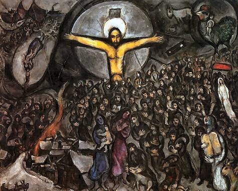 Exodus by Marc Chagall