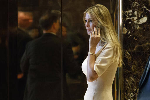 Ivanka Trump, daughter of President-elect Donald Trump, arrives at Trump Tower in New York. Nordstrom shares sunk after President Trump tweeted that the department store chain had treated his daughter “so unfairly” when it announced last week that it would stop selling Ivanka Trump’s clothing and accessory line. (AP Photo/ Evan Vucci, File)