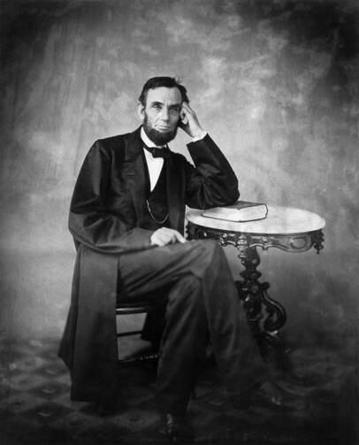 Abraham Lincoln. Source: Alexander Gardner, 1863