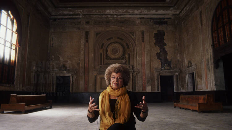 Angela Davis in Ava DuVernay's "13th"