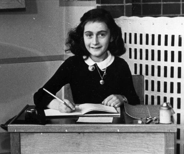 Anne Frank in 1940 (photo: Wikimedia)