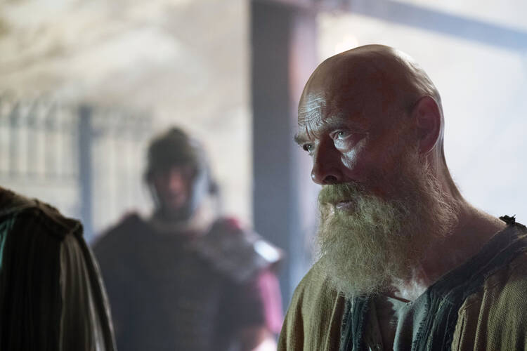 James Faulkner stars as Paul in a scene from in the film "Paul, Apostle of Christ." (CNS photo/Sony Pictures) 