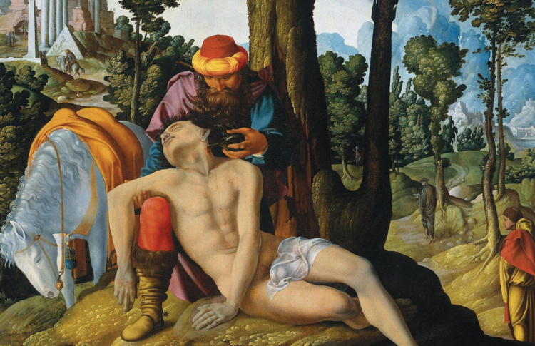  “The Good Samaritan” by Jan Scorel, 1537 (photo: Alamy)