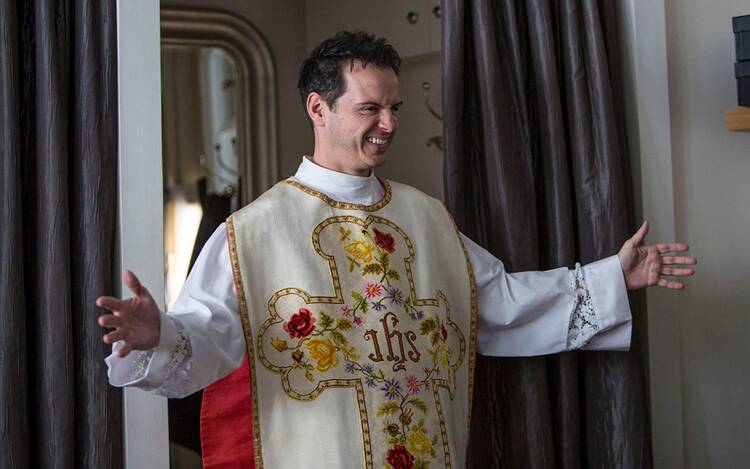 The Priest in ‘Fleabag’ (photo: IMDB)
