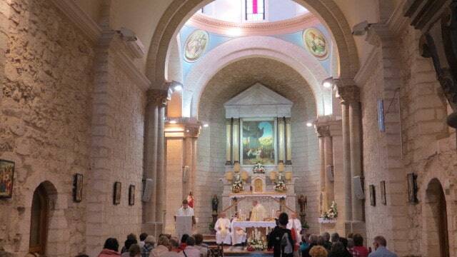 Franciscan wedding church at Cana, Galilee