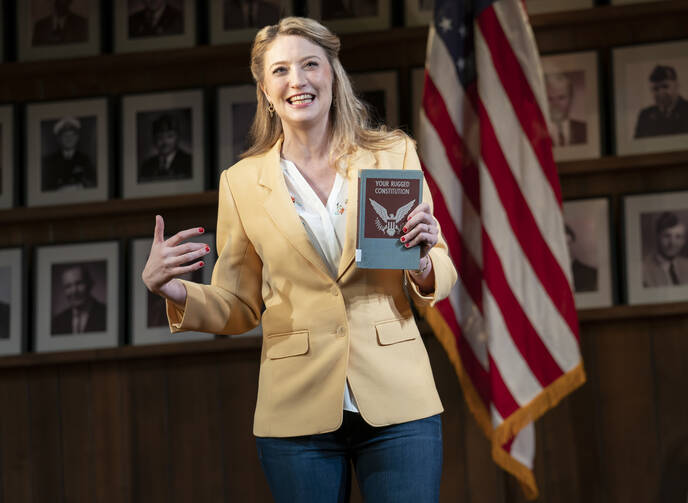 Heidi Schreck in ‘What the Constitution Means to Me’ (photo: Joan Marcus)