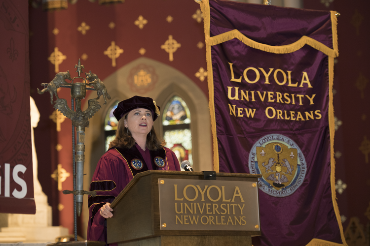 How My Mother Helped Mentor The First Female President Of Loyola University New Orleans America Magazine