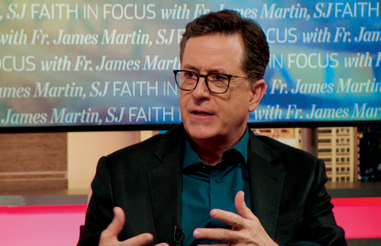 Father James Martin’s interview with late-night host Stephen Colbert was America’s most-watched video of 2018.