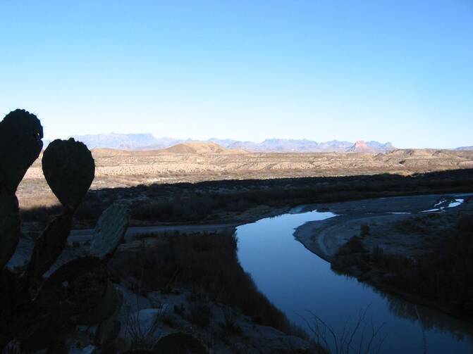 The 2017 winner of the Foley Poetry Contest is "Rio Grande (South)" by John Poch. Photo: Bob Palin.