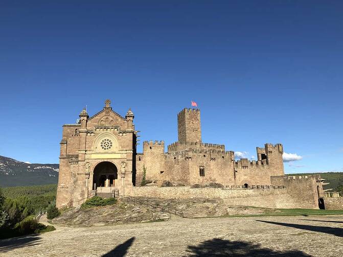 The Castle of Xavier (Javier) in Navarre