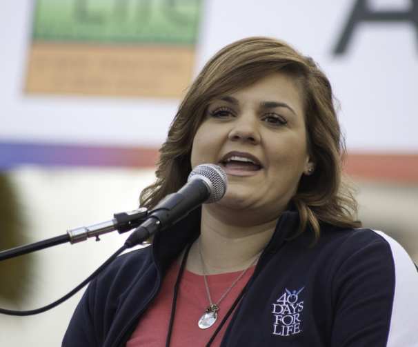 Abby Johnson, who early in her career assisted in carrying out abortions, will be among the speakers during the 2019 March for Life rally Jan. 18 on the National Mall in Washington. (CNS photo/Jose Luis Aguirre, Catholic San Francisco)