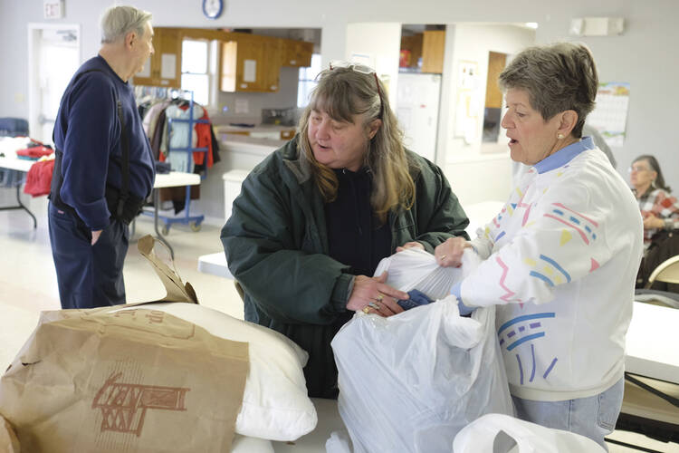 GOOD WORKS. An outreach program at St. Andrew Church in Sparta, Tenn.