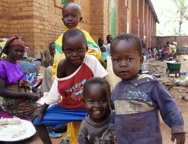 Fleeing the fighting in Bangui