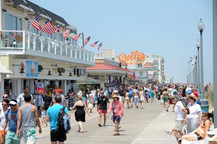 Delaware is now better known for resort and retirement towns like Rehoboth Beach than for chicken farms. (Image from cityofrehoboth.com)