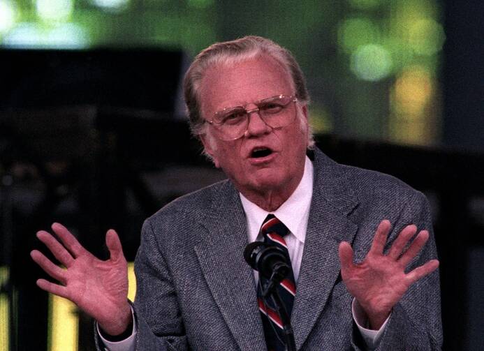 Billy Graham in June 1994. (Photo via Wikimedia Commons)