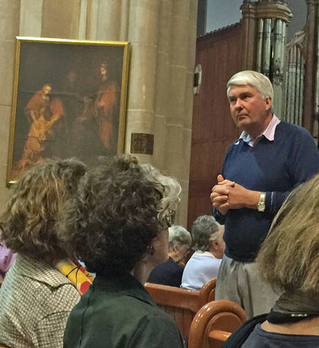 Frank Brennan, SJ speaking at St. Ignatius Church, Melbourne, March 14, 2016