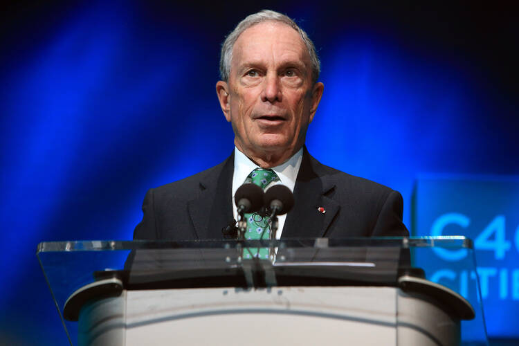 Was independent Michael Bloomberg outsmarted by independent-minded Donald Trump? (AP Photo/Thibault Camus, File)