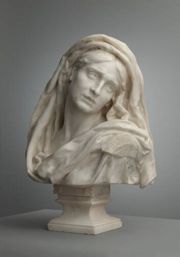 Carpeaux's "Mater Dolorosa," 1870. (Image courtesy of the Metropolitan Museum of Art)