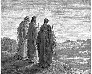 "The Journey to Emmaus." Gustave Dore.