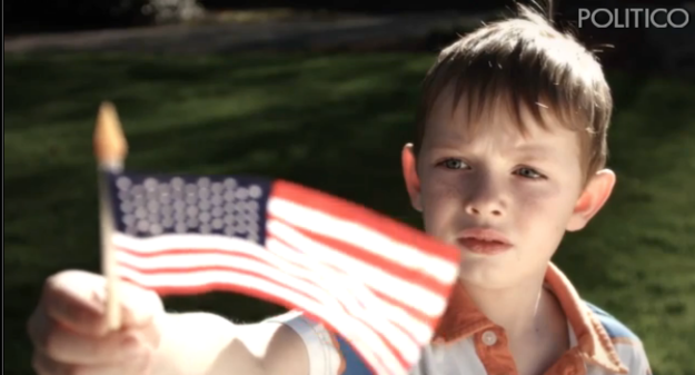 Ben Carson, Carly Fiorina and Scott Walker, among others, have used this video clip to distinguish their campaigns from the rest. (Image from Politico)