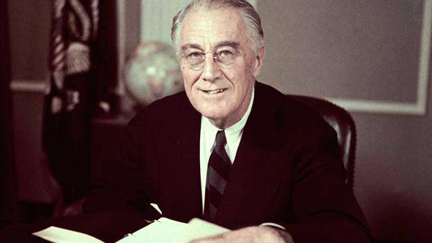 Franklin Delano Roosevelt, 32nd President of the United States, 1882-1945