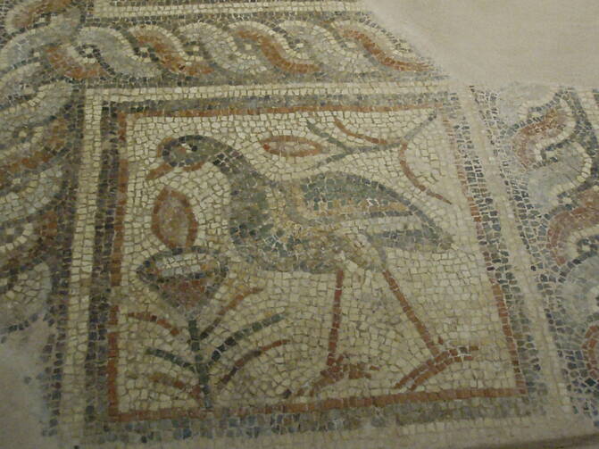 "Christ our Pelican" Byzantine Museum, Thessaloniki, Greece. Photo taken by John Martens, January 2006.