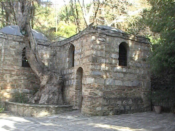 Mary's House, Ephesus, Turkey. John W. Martens, January 16, 2006.