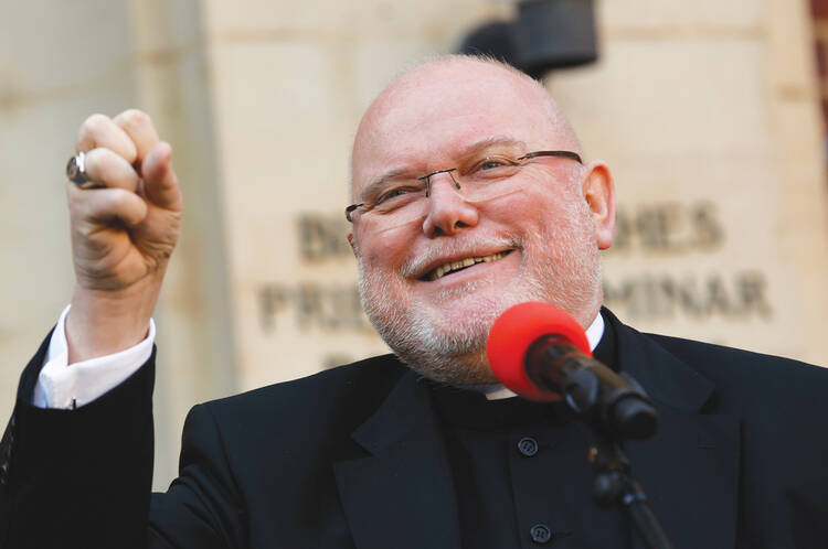 ￼Cardinal Reinhard Marx in Münster, March 12, 2014.