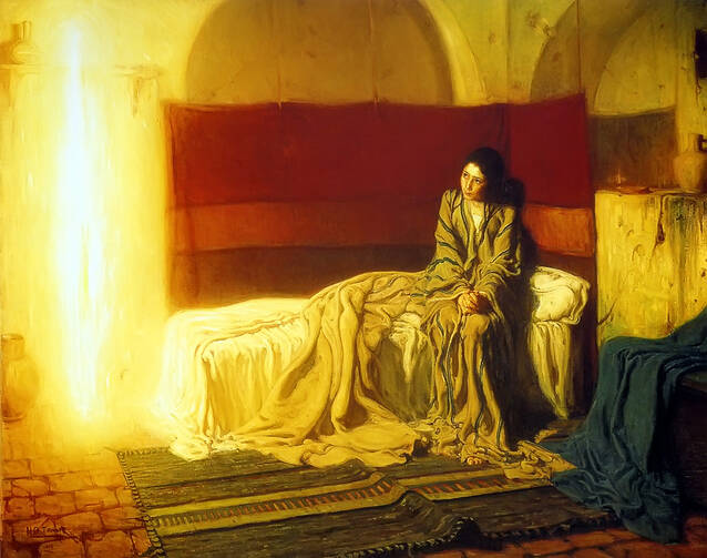 Henry Ossawa Tanner, "The Annunciation," 1898, Philadelphia Museum of Art.