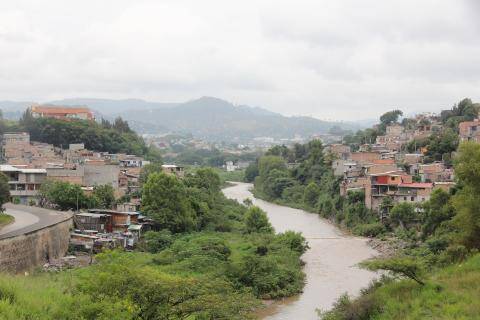 A neighborhood in Tegucigalpa, Honduras 