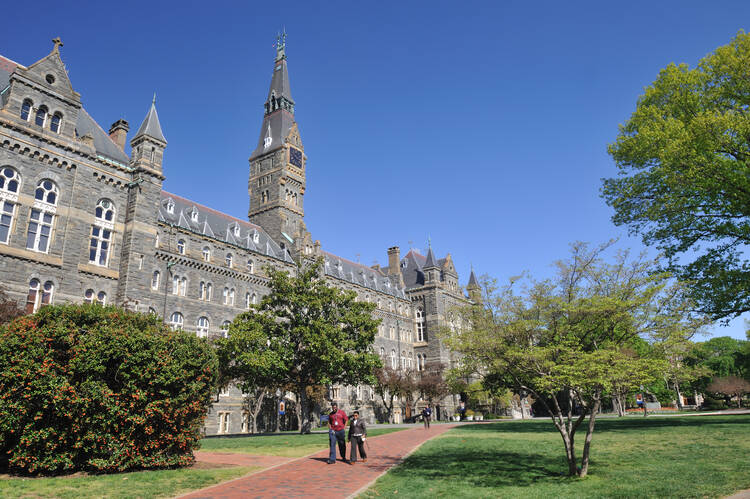 Georgetown University in Washington, D.C. (iStock/aimintang)
