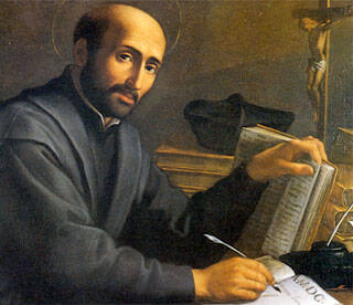 Saint Ignatius of Loyola. Portrait by Peter Paul Rubens