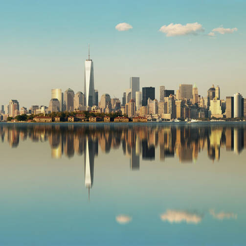 New York and a handful of "elite cities" seem to have ascended into their own heavenly economy. (iStock photo)