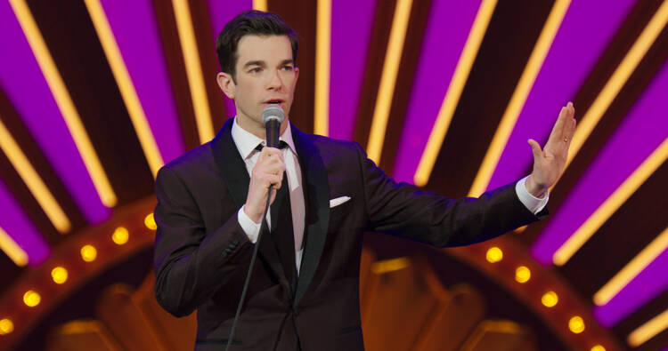 John Mulaney at Radio City Music Hall (photo: Netflix)