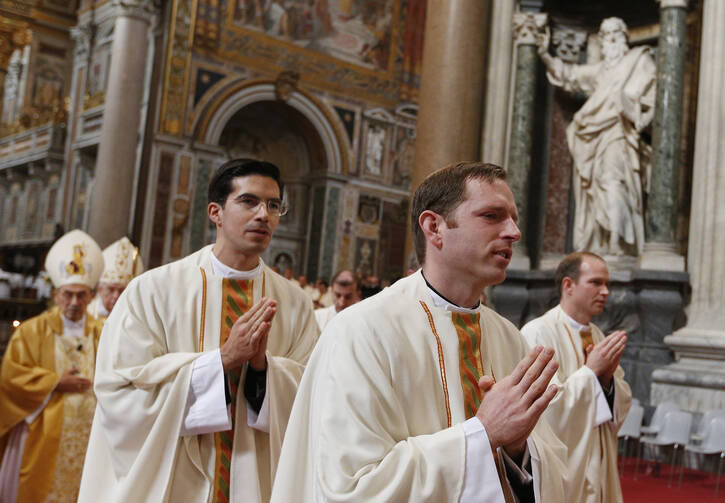 New priests of the Legionaries of Christ at the Basilica of St. John Lateran in Rome