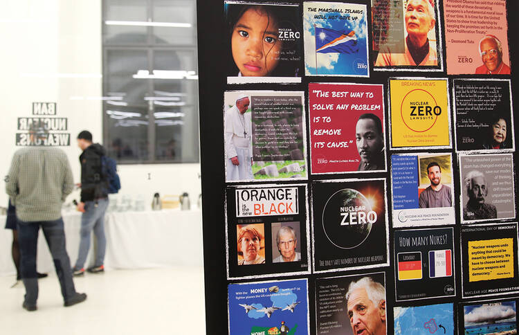 NUKES NO MORE. Participants talk at the International Campaign to Abolish Nuclear Weapons’ Civil Society Forum in Vienna on Dec. 6. 