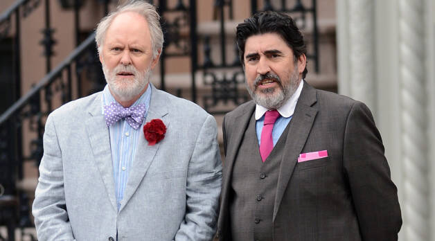 FAMILY TIES. John Lithgow and Alfred Molina in 'Love is Strange"