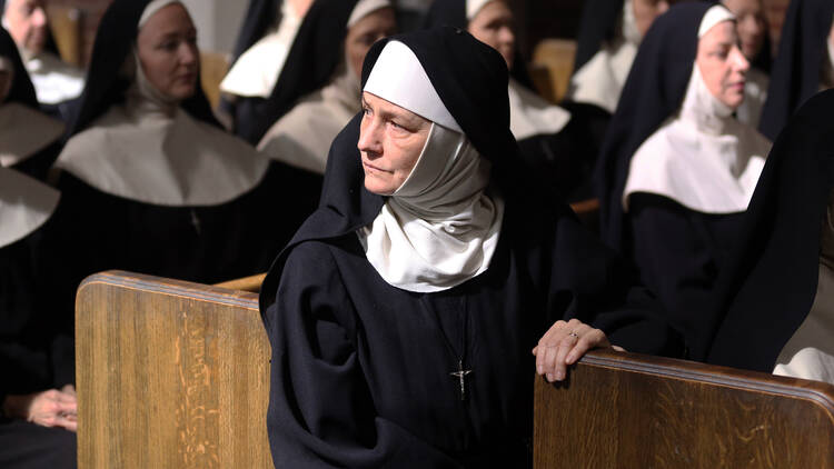 Melissa Leo as the fearsome Reverend Mother Marie St. Claire (Sony Pictures Classics)
