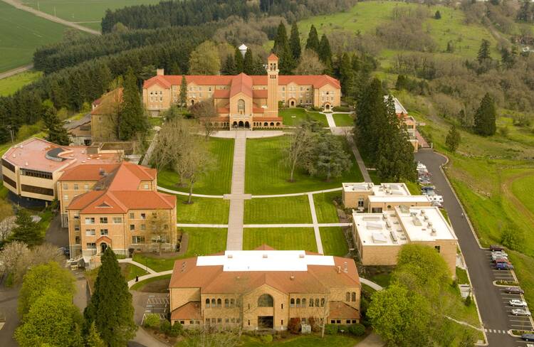 Mt. Angel Abbey Library (Photo via Oregon Encyclopedia) 