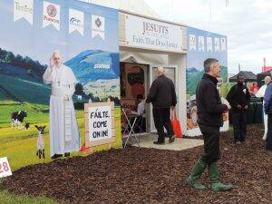 The Jesuit pavilion at the Ploughing Championships in Tullamore