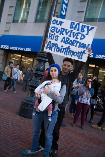 At San Francisco's Walk for Life on Jan. 25