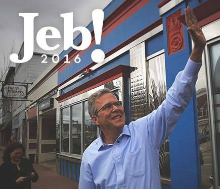 Jeb Bush has to convince Republican primary voters he'd gladly take responsibility for the chaos that the guy appointed by his brother refused to allow. (Image from @JebBush Twitter account) 