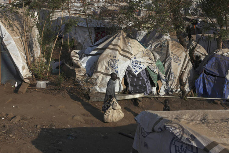 A UN camp near Juba