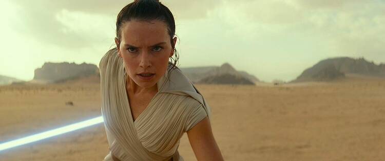 Daisy Ridley stars in "Star Wars: The Rise of Skywalker." (CNS photo/Disney)