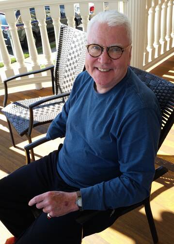 Richard Curry in Cape May, N.J., this summer