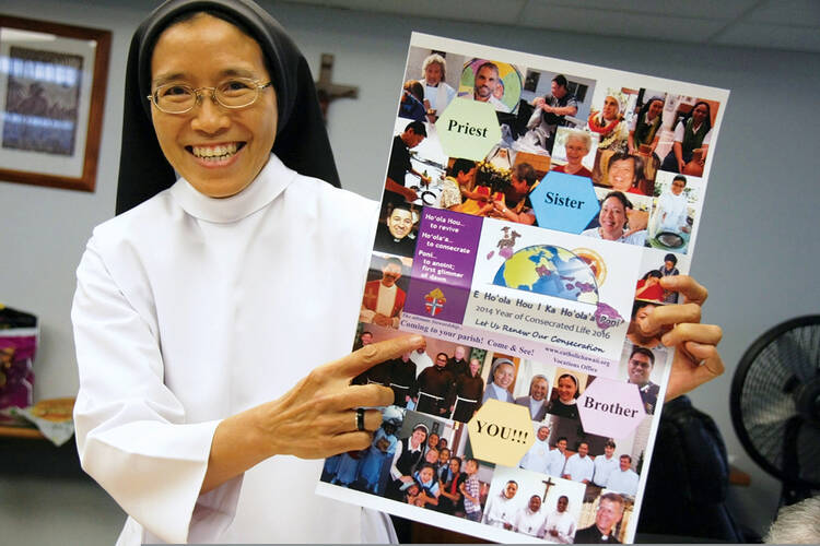 Dominican Sister Malia Dominica Wong, the vocations coordinator for the Diocese of Honolulu.