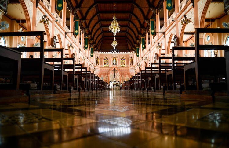 Cathedral of the Immaculate Conception of the Diocese of Chanthaburi, located in eastern central Thailand